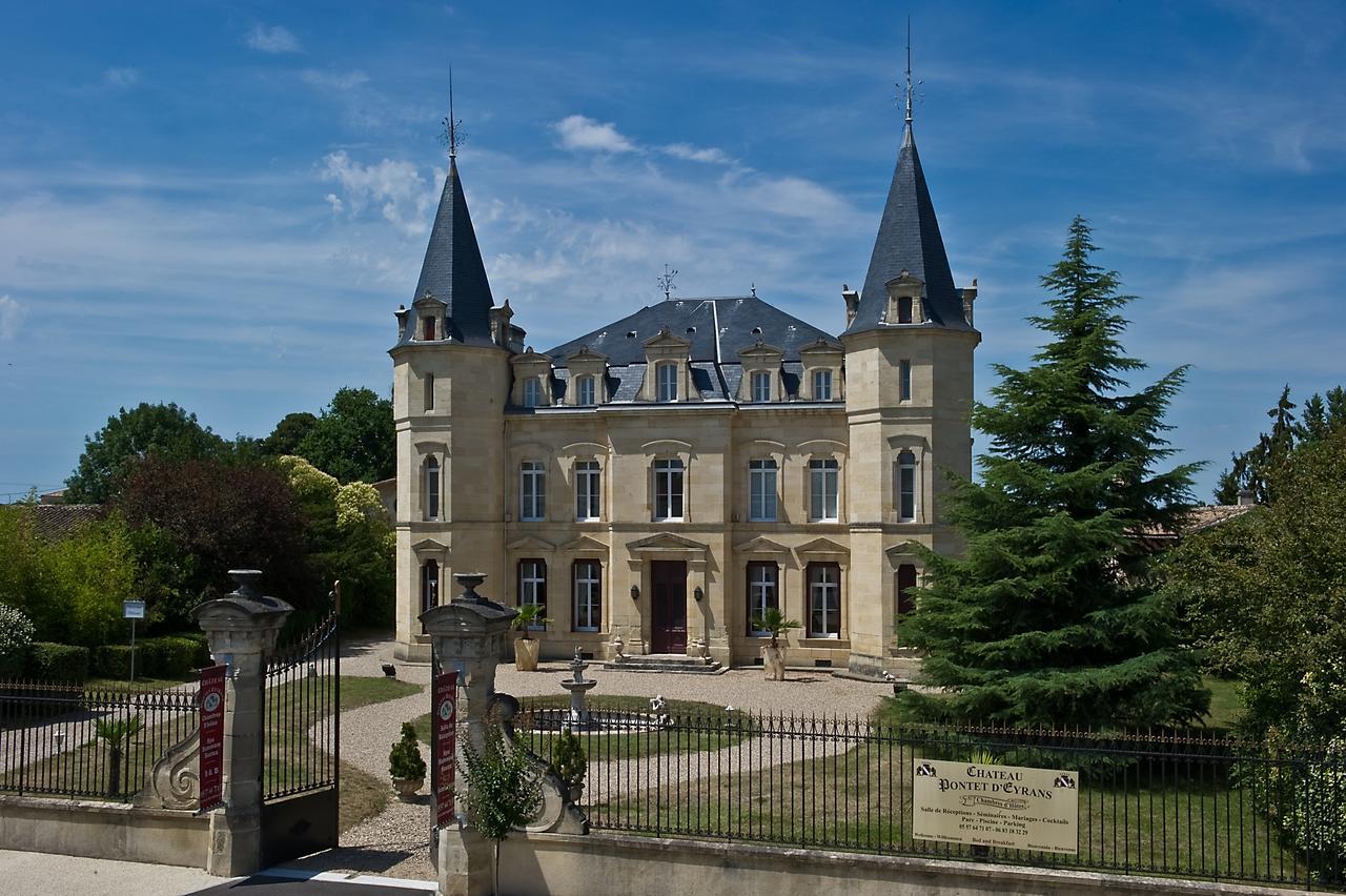 Hotel Chateau Pontet D'Eyrans & Spa Zewnętrze zdjęcie